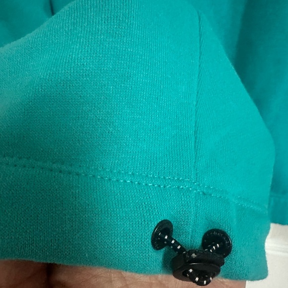 Calvin Klein Performance Teal 1/4 Zip sweatshirt - Picture 5 of 5